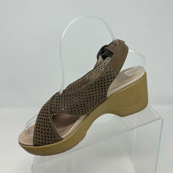 Dansko Jacinda Women's Tan Brown Slingback Sandals Size EU 36 (US 5.5-6) - Picture 3 of 12